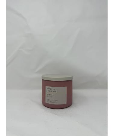 A & Charcoal 3 Wick Candle 14.5 oz / 411 g Made with Natural Essential Oil