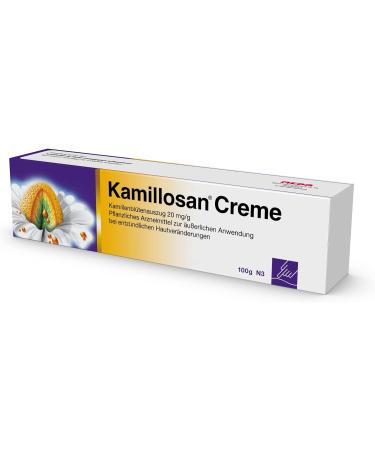 Kamillosan Cream 100g - Anti-Inflammatory Wound Healing Cream for Neurodermatitis & Eczema Care - Buy Online on GoSupps.com