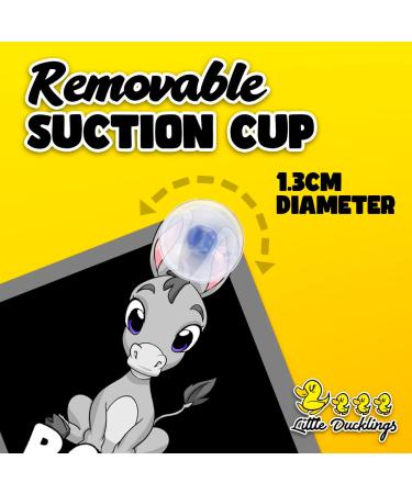 2pcs Baby on Board Car Warning Sticker Set with Suction Cups - Donkey Design - Buy Online on GoSupps.com