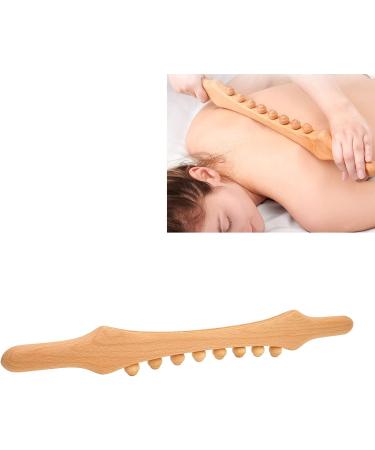 Ververt Touch Wooden Therapy Massage Tools - Full-Body Trigger-Point Scraper & 8 Pearl Massage Rollers for Fatigue Relief | International Shipping - Buy Online on GoSupps.com