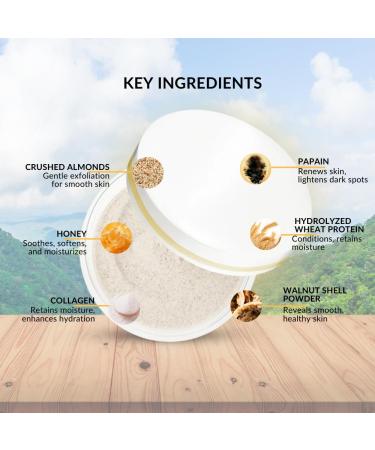Exfoliating Facial Scrub by Flori Roberts | Face Mask for Women of Color | Moisturizing & Smoothing Skin Solution - Buy Online on GoSupps.com