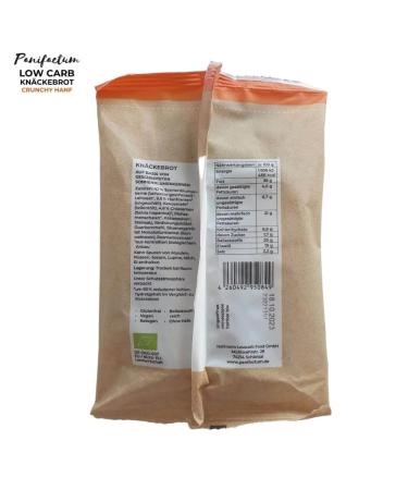 Low Carb Crunchy Hemp Crackers | Organic & Healthy Snacks | Ship Worldwide - Buy Online on GoSupps.com