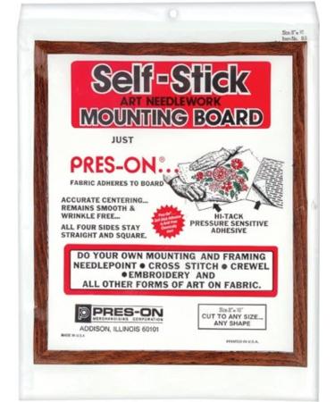 PRES ON Mounting Board  8-Inch x 10-Inch White - Buy Online on GoSupps.com