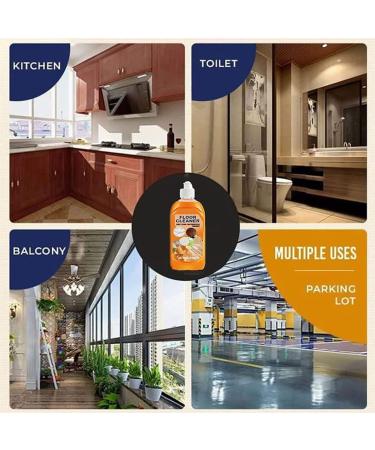 DENGWANG Ondaum Floor Cleaner Ondaum Bathroom Cleaner Powerful Decontamination Floor Cleaner Polishing Brightening Tile Cleaner Wood Floor Cleaner and Polish (3PCS) - Buy Online on GoSupps.com