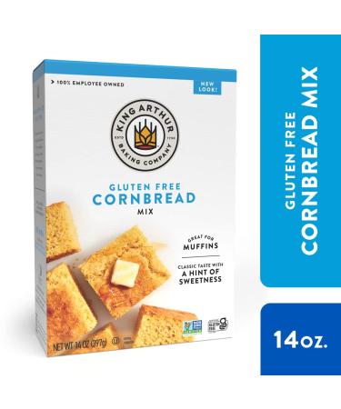 King Arthur Flour Gluten Free Cornbread & Muffin Mix - 14oz (Pack of 1) - Buy Online on GoSupps.com