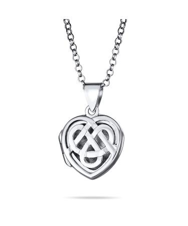Romantic Celtic Triquetra Love Infinity Knot Butterfly Heart Shape Dangle Stud Earrings Pendant Necklace Lockets For Women.925 Sterling Silver