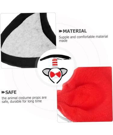 FOMIYES 1 Set Headband Halloween Costumes Hat Cosplay Cat Costume Tails Costume Cat Cosplay Props Stage Performance Props Cat Ears Cat Costume Props Animal Fabric Peripherals 22x22cm As Shown 1 - Buy Online on GoSupps.com