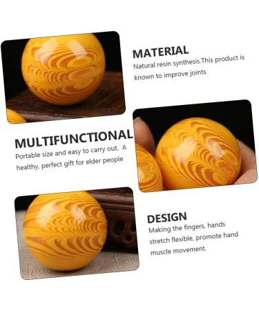 Sosoport 2PC Health Balls - Seweide Finger Muscle Coach for Massage & Acupuncture | Natural Resin Baoding Massage Tools - Buy Online on GoSupps.com