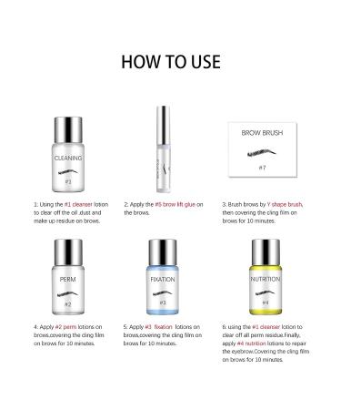 MIELIKKI Eyebrow Lamination Kit | DIY Brow Lift Styling Kit for Fuller Thicker Brows | Lasts 6 Weeks | Easy Home & Salon Use | Includes Brow Brush & Film - Buy Online on GoSupps.com