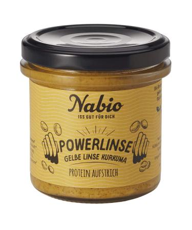 Nabio Organic Vegetarian Spread Green Lentil & Turmeric 140 g
