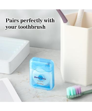 Woven Dental Floss - Deep Clean Oral Care Durable & Shred Resistant Smooth Travel Mint Flosser for Men & Women - Buy Online on GoSupps.com