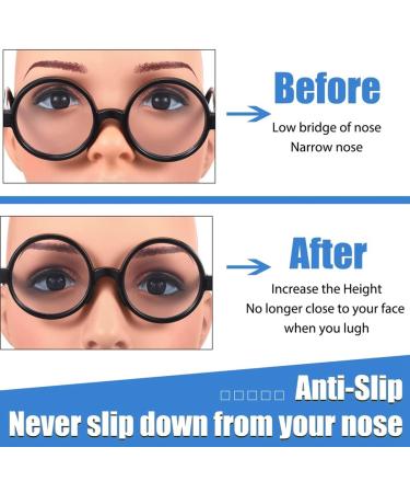 Beelooom 24 Pairs Glue Nasal Cushion - Silicone Thin Cushions for Glasses & Sunglasses - Comfort & Fit Guaranteed - Buy Online on GoSupps.com