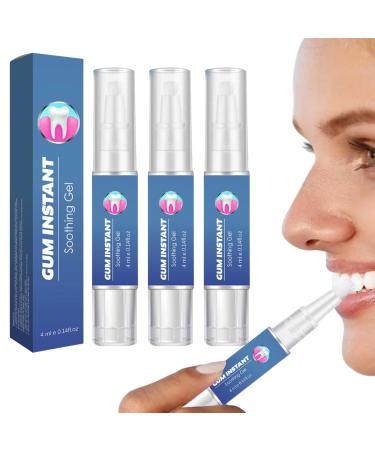 GNHG 3 Pieces Periodontal Treatment Free Smile Gingival Gel Instant Gum Treatment And Recovery