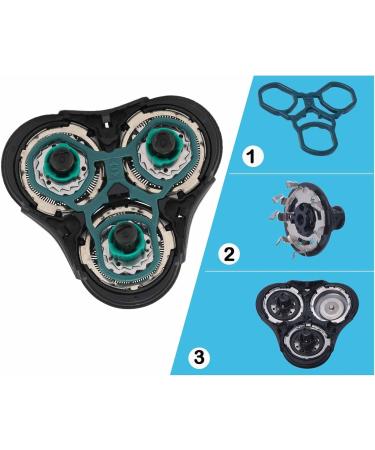 Head Replacement Shavers Abrasion Resistance for Philips RQ11 - Buy Online on GoSupps.com