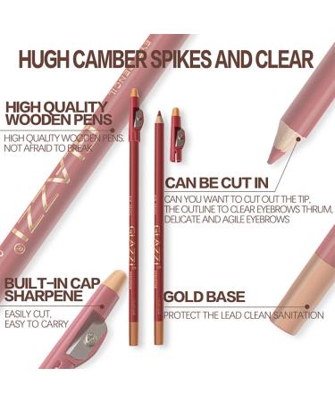 12 Colors Professional Matte Lip Liner Set - Waterproof Lipstick Lipliner Makeup - International Shipping - Buy Online on GoSupps.com