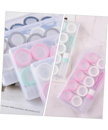 Buy Healvian 8 Sets Contact Lens Storage Box - Travel-Friendly Colored Cases for Safe & Organized Lens Storage - Buy Online on GoSupps.com