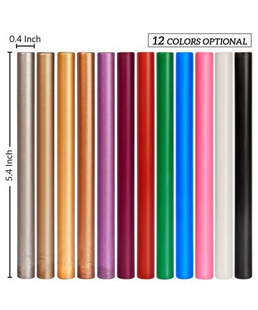 16PCS Burgundy Glue Gun Wax Seal Sticks for Wedding Invitations & Cards - Buy Online on GoSupps.com