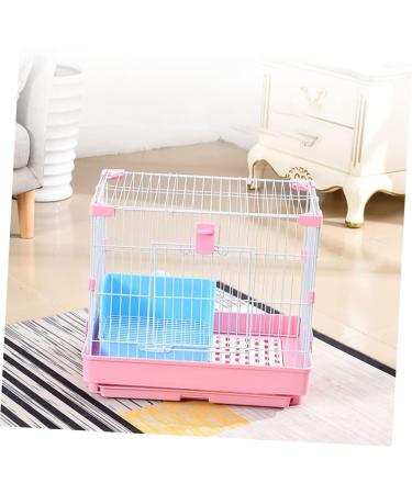 COLLBATH Box Rabbit Training Potty Chinchilla Toilet Trainer Potty Pet Pan Gerbil Toilet Rabbit Potty Plastic 28x23cm Blue - Buy Online on GoSupps.com