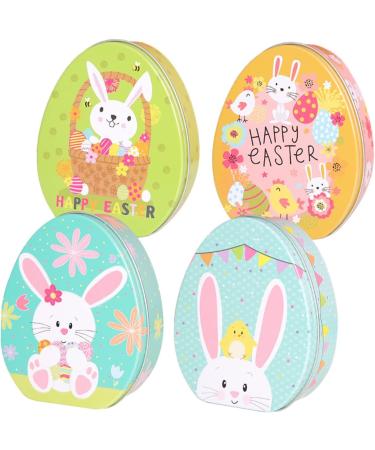 NUOBESTY 16 Pcs Easter Egg Candy Box Container Easter Eggs Empty Treat Boxes Party Favors Snack Child 11xc9cmx4pcs Assorted Colorx4pcs - Buy Online on GoSupps.com