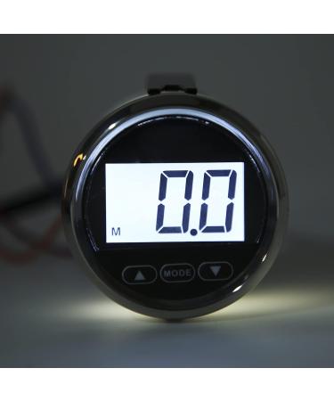 KIMISS Waterproof Digital Speedometer - 52mm Marine Depth Gauge for Yachts & Fishing Boats 100m Range White Backlight - Buy Online on GoSupps.com