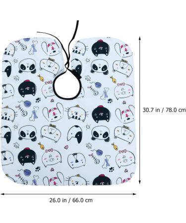 Minkissy Children's Cartoon Haircut Cap - Waterproof Salon Apron & Eat Bib - Fun & Stylish Kids Hairdresser Accessories - Buy Online on GoSupps.com