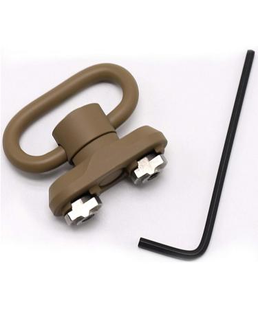 GOODTAC QD Sling Mount & Swivel Adapter - 1.25 Inch M-Lok Rail Attachment - Tan Color for International Shipping - Buy Online on GoSupps.com