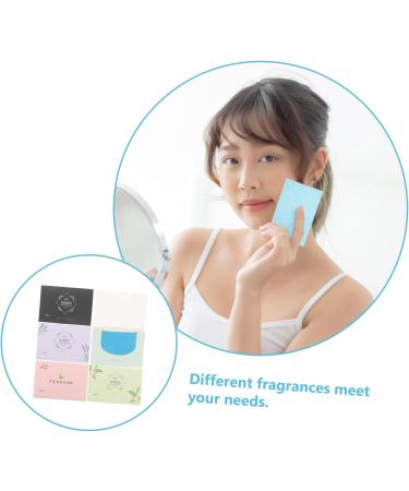 Housoutil 500 Pieces Oily Skin Care Fragrance Oil Blotting Paper Reusable Face Pads Blotting Paper to Remove Excess Shine Face Oil Paper Face Primer Make up Oil Absorbing Sheet - Buy Online on GoSupps.com