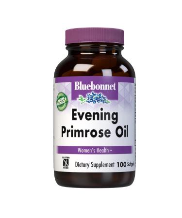 Bluebonnet Evening Primrose Oil Softgels 500 mg 100 Count (743715009189)