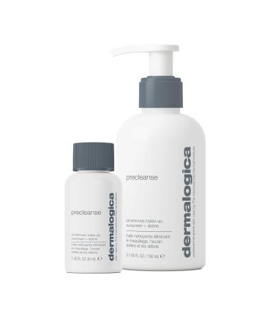 Dermalogica Precleanse 150ml + 30ml travel - Huile d maquillante la vitamine E. D maquillage parfait limine les impuret s pour une peau nettoy e et purifi e en profondeur.
