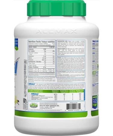 ALLMAX Nutrition - ISONATURAL - 100% Ultra-Pure Natural Whey Protein Isolate - Vanilla - 5 Pound & Naturals Nutrition - ISONATURAL - 100% Ultra-Pure Natural Whey Protein Isolate - Chocolate - Buy Online on GoSupps.com