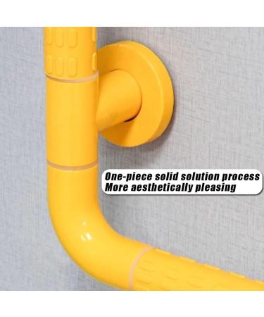 Bathroom Non-slip Handrail Can Bear 300kg Double Fall Prevention Barrier-free Safety Handle With Luminous Circle Suitable For The Elderly Pregnant Women And Other Mobility Problems(White 60*40cm) 60*40cm White - Buy Online on GoSupps.com