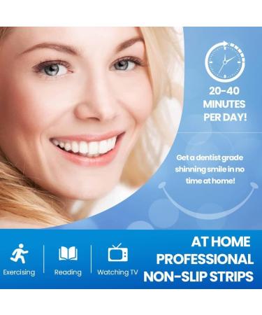 Teeth Whitening Strips Tooth Whitening Kits: 14 Treatments Whitening Strips Safe for Enamel Non-Sensitive Formula Pack of 28 Teeth Whiteing Teeth Whitener Strips - Buy Online on GoSupps.com