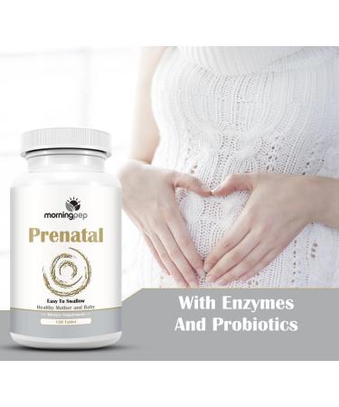 Morning Pep Prenatal Vitamin Tablets - 10 Count Pack of 1 - Buy Online on GoSupps.com
