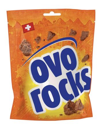 Ovo Rocks Swiss Chocolate Coated Powder 70gr