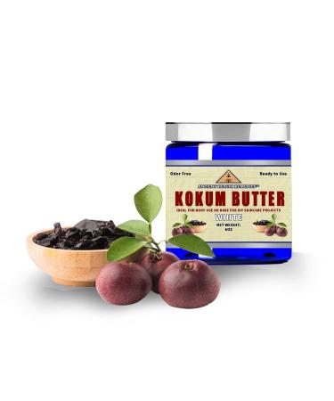 ANCIENT HEALTH REMEDIES Cosmetic Grade PURE KOKUM BUTTER JAR/BLOCK. Bulk Odor Free Alternative to Raw Soft Butters. Ideal Hard Base for DIY Balms Creams Candle and Hand Creams (INDIA) (8 OZJAR) - Buy Online on GoSupps.com