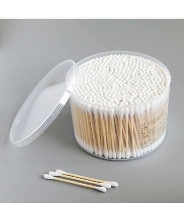 Nuobesty 500 Pcs Cotton Swabs - Double-Headed Hygienic Swabs for Ear Eyeshadow and Wound Care | International Shipping - Buy Online on GoSupps.com
