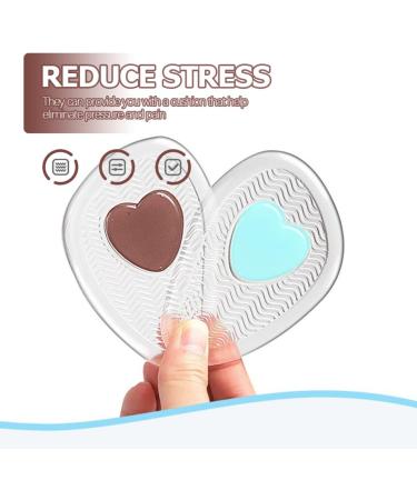 LALAFINA 3 Pairs Water Pattern Forefoot Pads for High Heels | Metatarsal Cushions & Gel Insoles - Comfort for Women - Buy Online on GoSupps.com