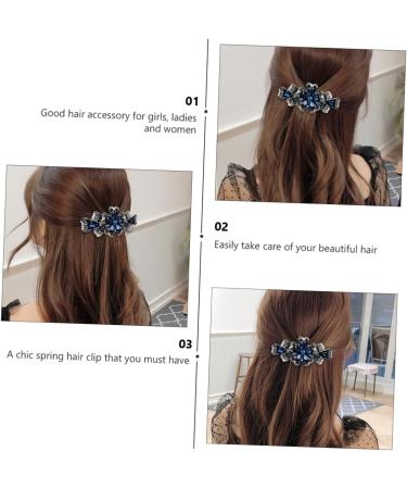 Beatifufu Hairpin Goody Hair Clips for Women Rhinestone Hair Clip French Hair Clip Bridal Hair Accessory Hair Barrettes Womens Hair Accessories Spring Hair Clip Bride Girl France Rhinestones - Buy Online on GoSupps.com