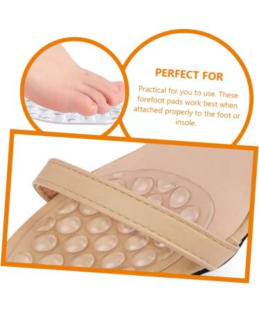 FRCOLOR High Heels Forefoot Pads - 9 Pairs Comfortable Toe Topper Socks & Cushioning for Dress Shoes - Buy Online on GoSupps.com