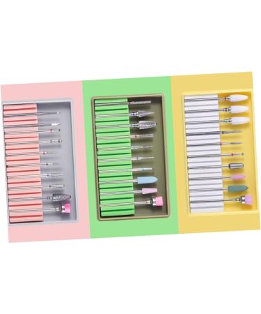 Ipetboom 1 Set Kit De Ceramic Shave Bowl Electrical Tools Water Dipper Manicure Pedicure Bit Pedicure Kit Manicure Sand Tool Manicure Kit Silicone Scar Gel Nail Grinding Head - Buy Online on GoSupps.com