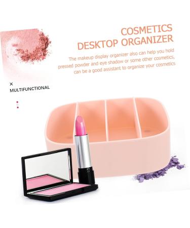 Balacoo 4pcs Box Makeup Storage Box Makeup Pallet Eyeshadow Palettes Holder Countertop Organizer Partition 20.6X20X8.6CMx4pcs Pinkx4pcs - Buy Online on GoSupps.com