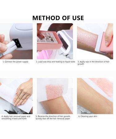 Double-Sided Wax Warmer 100ml | Fast Melting Easy Use Hair Removal for Hands Feet & Legs - 40W EU 220V Connector - Buy Online on GoSupps.com