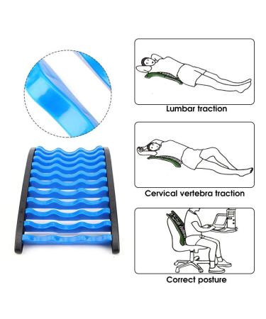Vertebral Pillar Relief Stretcher - Effective Massage Device for Herniated Discs & Scoliosis | Upper & Lower Back Support - Buy Online on GoSupps.com