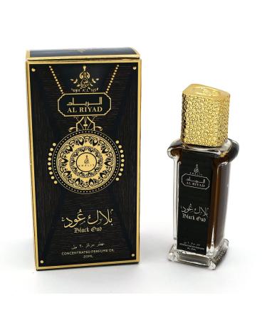 Maison d'Orient BLACK OUD 20 mL Perfume Roll On Alcohol-Free Arabian Fragrance. AL RIYAD Perfumes Arabes de Hombre Original. Carry On Essentials & Purse Accessories