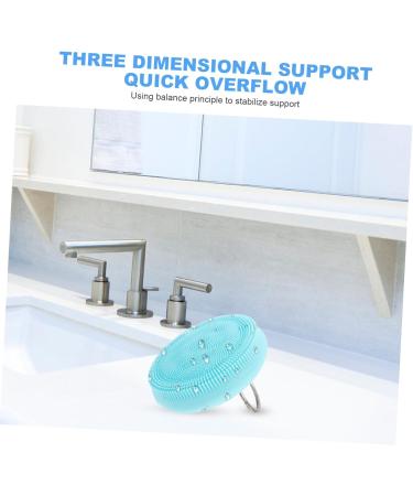 Housoutil Pore cleanser Deep Cleansing Brush Skin Cleaner Pore Cleaning Device Pore Cleaner Electric Scrubber Electric Facial Brush Facial Wash Cleaner Pores Washbasin Silica Gel - Buy Online on GoSupps.com