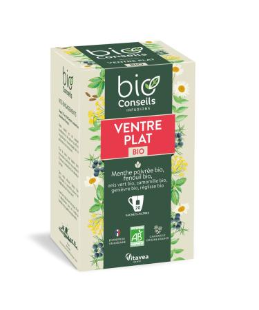 Nature & Sant BioConseils - Organic Flat Belly Infusion Green Drinks - 20 sachets