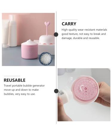 Veemoon Facial Foaming Cup - Portable Facial Cleansing Foamer Perfect for Home & Travel (Pink) | International Shipping Available - Buy Online on GoSupps.com