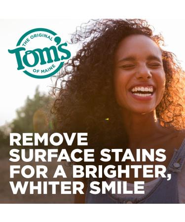 Tom's of Maine Fluoride-Free Antiplaque & Whitening Toothpaste 2-Pack - Spearmint 5.5 oz - Natural Ingredients - Packaging May Vary - Buy Online on GoSupps.com