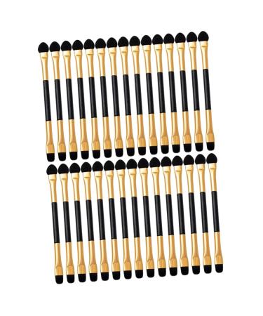 POPETPOP Make Up Sponge 30 Pcs Eye Shadow Brush Sponge Double Ended Makeup Brush Small Makeup Brush Mini Miss