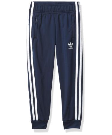 adidas Originals Unisex-Youth SST Track Pants XX-Small Collegiate Navy/White